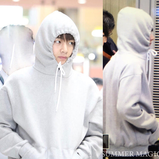 BTS Grey Hoodie