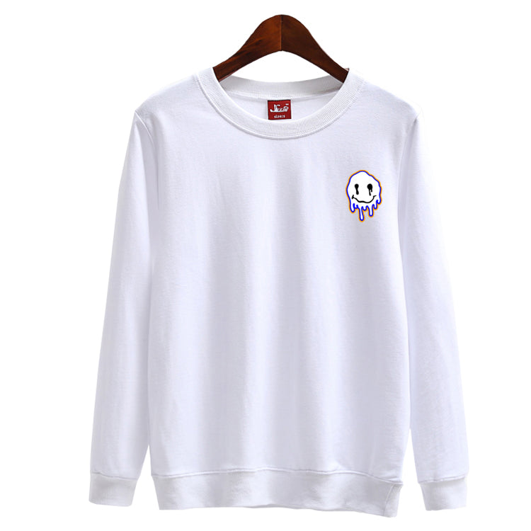 BTS Melting Smiley Face Crewneck