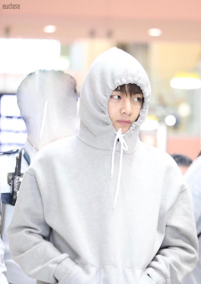 BTS Grey Hoodie