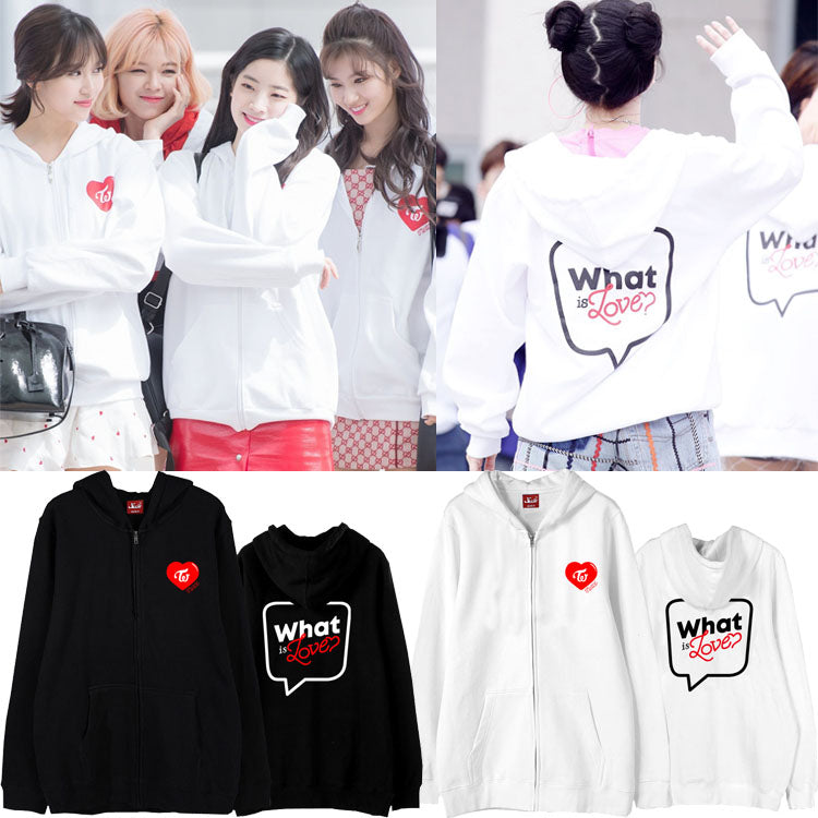 Twice What is Love Concert Zip Up Hoodie