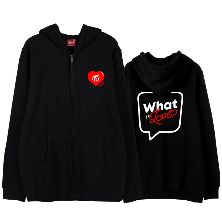 Twice What is Love Concert Zip Up Hoodie