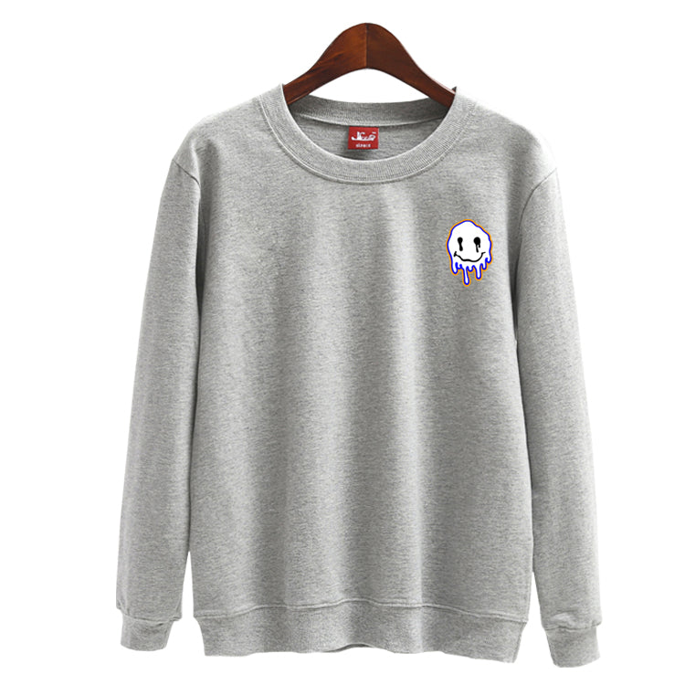 BTS Melting Smiley Face Crewneck